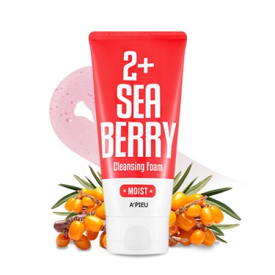 Rooney- A'PIEU Moist Seaberry 2+ Cleansing Foam 130ml
